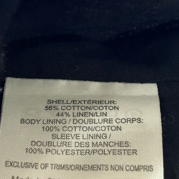 Tory Burch Evie Beige Blazer Jacket Size 6 - Picture 5 of 5